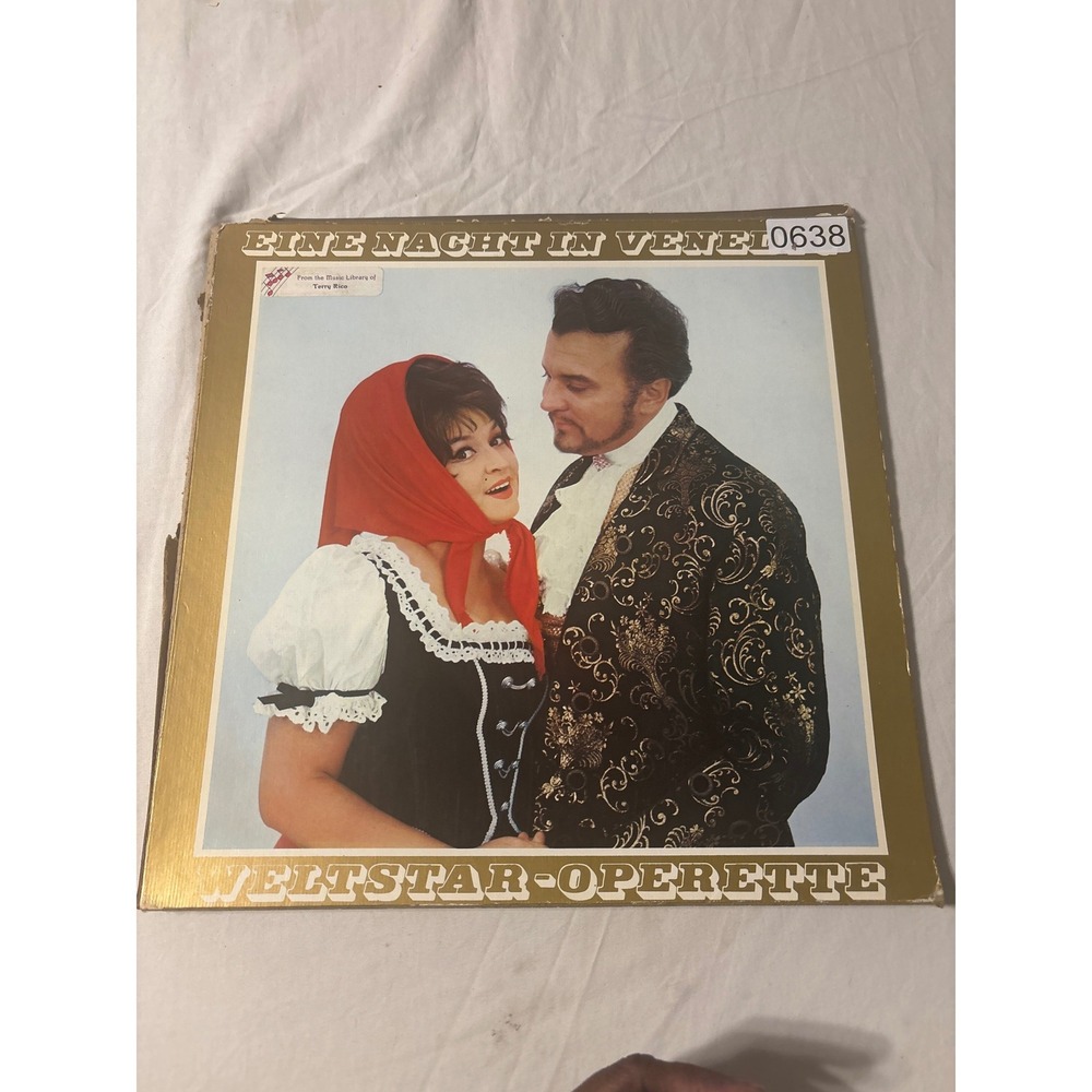 Johann Strauss Eine Nacht In Venedig Vinyl LP Record German Operetta